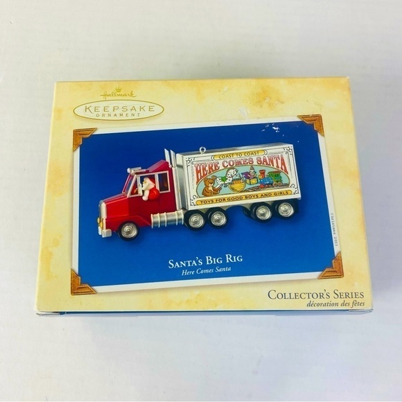 Hallmark 2003 Santa’s Big Rig Here Comes Santa Ornament - Picture 9 of 11
